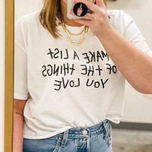 Lonely Ghost | make a list tee